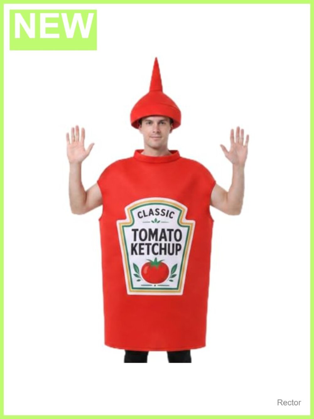 Deloky Ketchup and Mustard Costume Adult, Adults Couples Halloween Costumes,